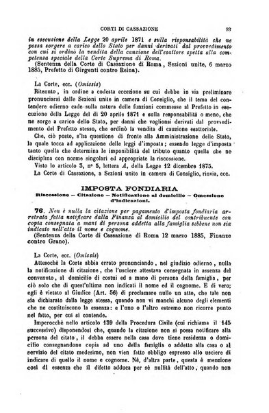 Annuario di giurisprudenza contemporanea amministrativa e finanziaria ossia raccolta di sentenze, pareri, massime, decisioni ...