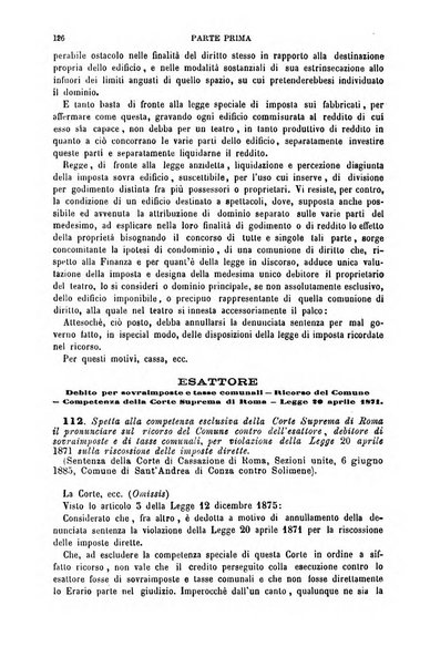 Annuario di giurisprudenza contemporanea amministrativa e finanziaria ossia raccolta di sentenze, pareri, massime, decisioni ...