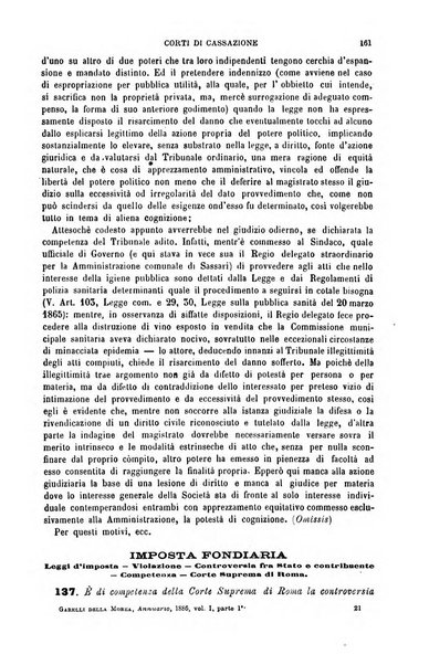 Annuario di giurisprudenza contemporanea amministrativa e finanziaria ossia raccolta di sentenze, pareri, massime, decisioni ...