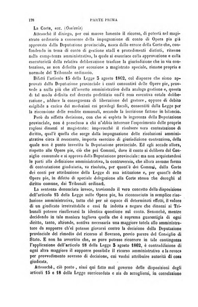 Annuario di giurisprudenza contemporanea amministrativa e finanziaria ossia raccolta di sentenze, pareri, massime, decisioni ...