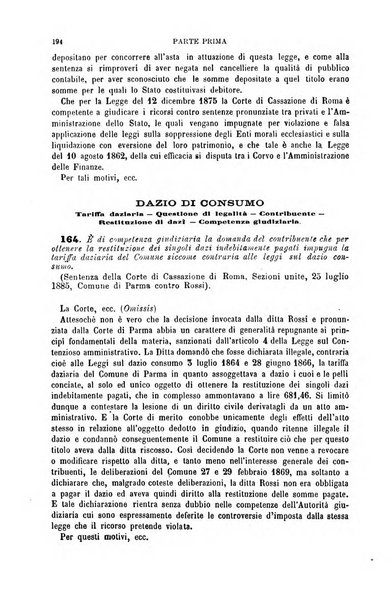 Annuario di giurisprudenza contemporanea amministrativa e finanziaria ossia raccolta di sentenze, pareri, massime, decisioni ...