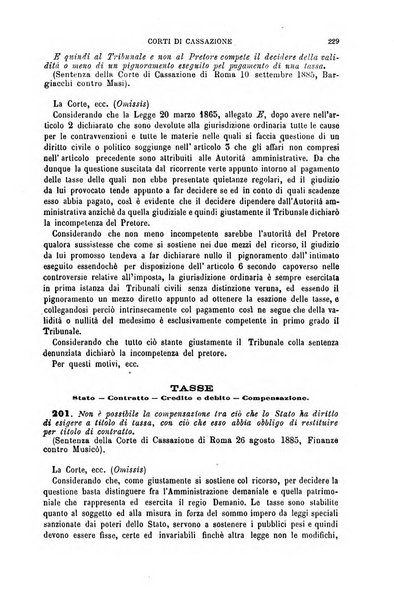 Annuario di giurisprudenza contemporanea amministrativa e finanziaria ossia raccolta di sentenze, pareri, massime, decisioni ...