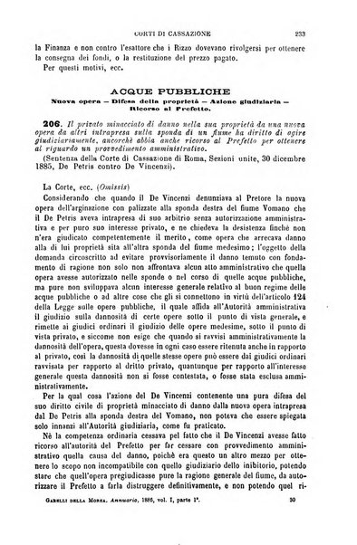 Annuario di giurisprudenza contemporanea amministrativa e finanziaria ossia raccolta di sentenze, pareri, massime, decisioni ...