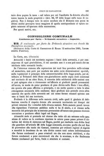 Annuario di giurisprudenza contemporanea amministrativa e finanziaria ossia raccolta di sentenze, pareri, massime, decisioni ...