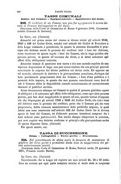 Annuario di giurisprudenza contemporanea amministrativa e finanziaria ossia raccolta di sentenze, pareri, massime, decisioni ...