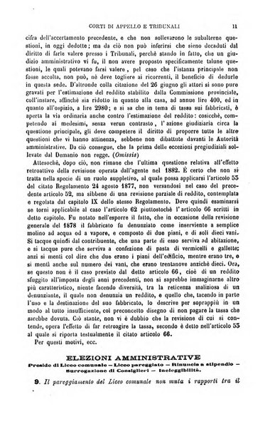 Annuario di giurisprudenza contemporanea amministrativa e finanziaria ossia raccolta di sentenze, pareri, massime, decisioni ...