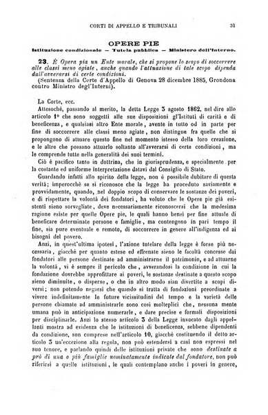 Annuario di giurisprudenza contemporanea amministrativa e finanziaria ossia raccolta di sentenze, pareri, massime, decisioni ...