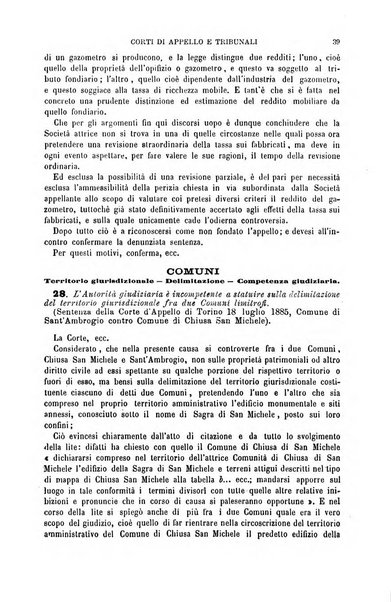 Annuario di giurisprudenza contemporanea amministrativa e finanziaria ossia raccolta di sentenze, pareri, massime, decisioni ...