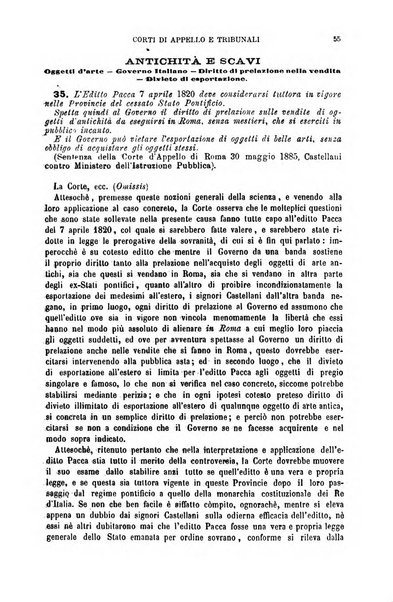 Annuario di giurisprudenza contemporanea amministrativa e finanziaria ossia raccolta di sentenze, pareri, massime, decisioni ...