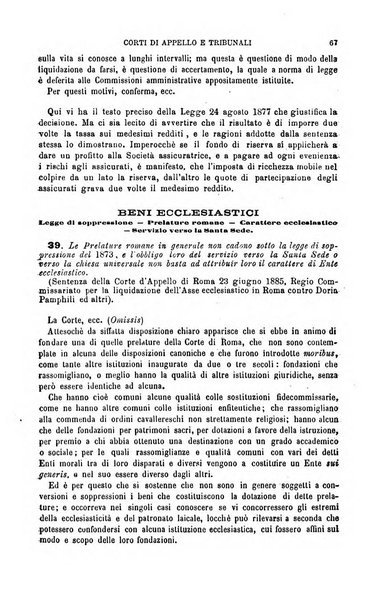 Annuario di giurisprudenza contemporanea amministrativa e finanziaria ossia raccolta di sentenze, pareri, massime, decisioni ...