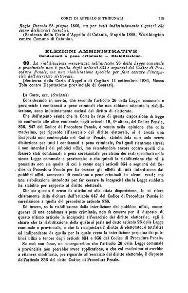 Annuario di giurisprudenza contemporanea amministrativa e finanziaria ossia raccolta di sentenze, pareri, massime, decisioni ...