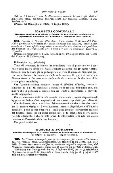 Annuario di giurisprudenza contemporanea amministrativa e finanziaria ossia raccolta di sentenze, pareri, massime, decisioni ...