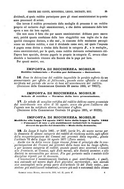 Annuario di giurisprudenza contemporanea amministrativa e finanziaria ossia raccolta di sentenze, pareri, massime, decisioni ...