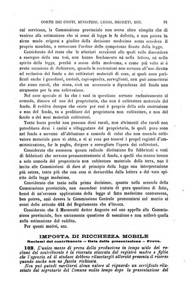 Annuario di giurisprudenza contemporanea amministrativa e finanziaria ossia raccolta di sentenze, pareri, massime, decisioni ...