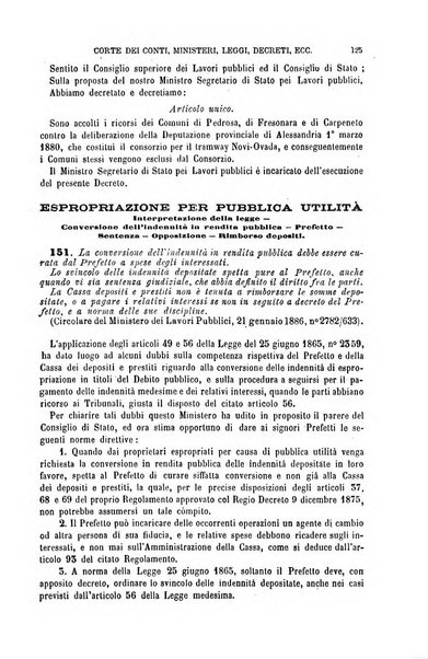 Annuario di giurisprudenza contemporanea amministrativa e finanziaria ossia raccolta di sentenze, pareri, massime, decisioni ...