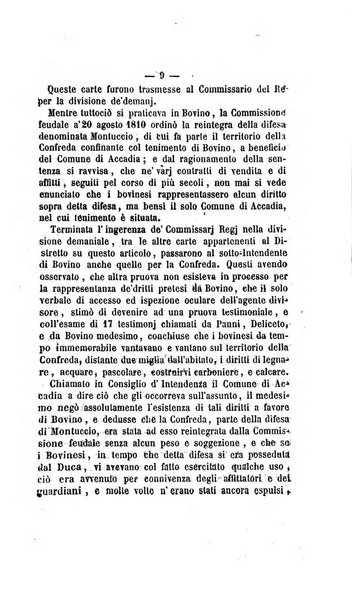 Bullettino delle ordinanze de' commissarj ripartitori de' demanj ex feudali e comunali nelle province dei rr.dd. al di qua del Faro in appendice degli atti eversivi della feudalita