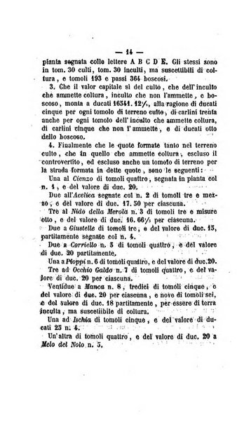 Bullettino delle ordinanze de' commissarj ripartitori de' demanj ex feudali e comunali nelle province dei rr.dd. al di qua del Faro in appendice degli atti eversivi della feudalita