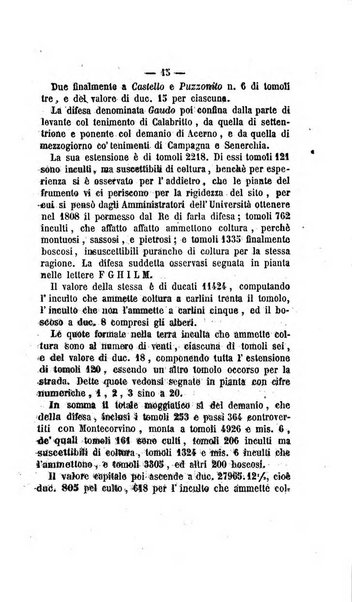 Bullettino delle ordinanze de' commissarj ripartitori de' demanj ex feudali e comunali nelle province dei rr.dd. al di qua del Faro in appendice degli atti eversivi della feudalita