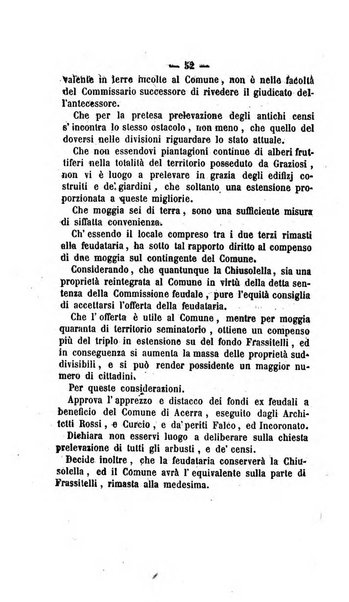 Bullettino delle ordinanze de' commissarj ripartitori de' demanj ex feudali e comunali nelle province dei rr.dd. al di qua del Faro in appendice degli atti eversivi della feudalita