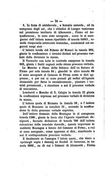 Bullettino delle ordinanze de' commissarj ripartitori de' demanj ex feudali e comunali nelle province dei rr.dd. al di qua del Faro in appendice degli atti eversivi della feudalita