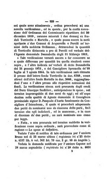 Bullettino delle ordinanze de' commissarj ripartitori de' demanj ex feudali e comunali nelle province dei rr.dd. al di qua del Faro in appendice degli atti eversivi della feudalita