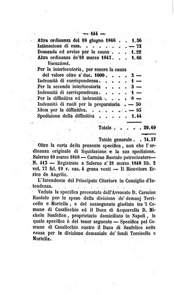 Bullettino delle ordinanze de' commissarj ripartitori de' demanj ex feudali e comunali nelle province dei rr.dd. al di qua del Faro in appendice degli atti eversivi della feudalita