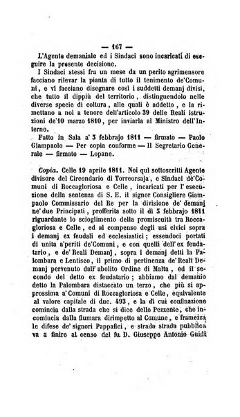 Bullettino delle ordinanze de' commissarj ripartitori de' demanj ex feudali e comunali nelle province dei rr.dd. al di qua del Faro in appendice degli atti eversivi della feudalita