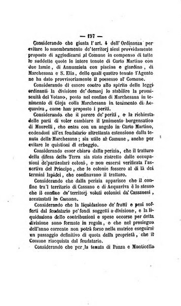 Bullettino delle ordinanze de' commissarj ripartitori de' demanj ex feudali e comunali nelle province dei rr.dd. al di qua del Faro in appendice degli atti eversivi della feudalita