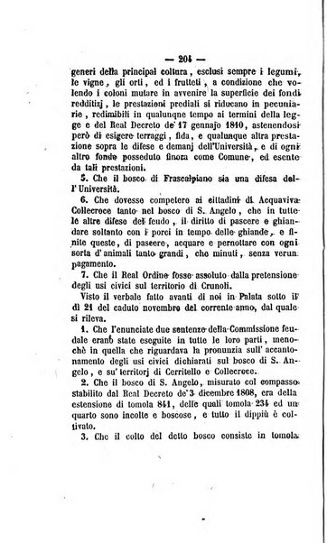 Bullettino delle ordinanze de' commissarj ripartitori de' demanj ex feudali e comunali nelle province dei rr.dd. al di qua del Faro in appendice degli atti eversivi della feudalita