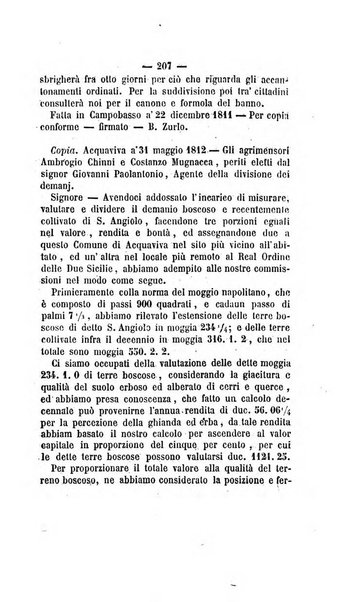 Bullettino delle ordinanze de' commissarj ripartitori de' demanj ex feudali e comunali nelle province dei rr.dd. al di qua del Faro in appendice degli atti eversivi della feudalita