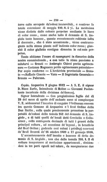 Bullettino delle ordinanze de' commissarj ripartitori de' demanj ex feudali e comunali nelle province dei rr.dd. al di qua del Faro in appendice degli atti eversivi della feudalita