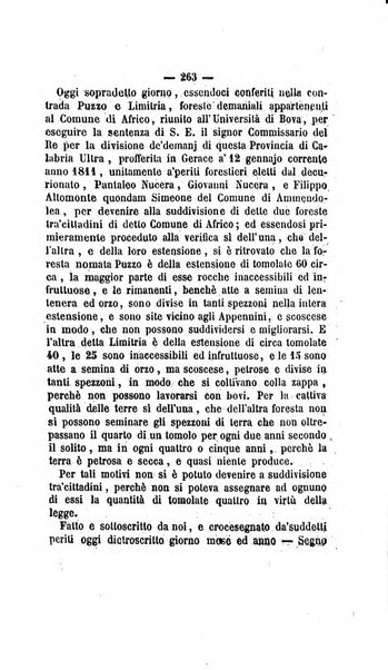 Bullettino delle ordinanze de' commissarj ripartitori de' demanj ex feudali e comunali nelle province dei rr.dd. al di qua del Faro in appendice degli atti eversivi della feudalita