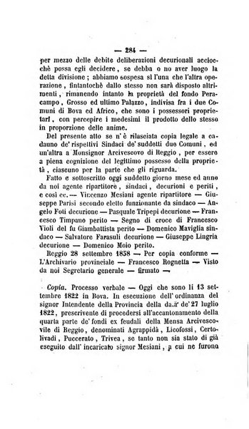 Bullettino delle ordinanze de' commissarj ripartitori de' demanj ex feudali e comunali nelle province dei rr.dd. al di qua del Faro in appendice degli atti eversivi della feudalita