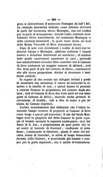 Bullettino delle ordinanze de' commissarj ripartitori de' demanj ex feudali e comunali nelle province dei rr.dd. al di qua del Faro in appendice degli atti eversivi della feudalita