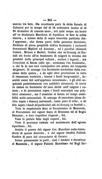 Bullettino delle ordinanze de' commissarj ripartitori de' demanj ex feudali e comunali nelle province dei rr.dd. al di qua del Faro in appendice degli atti eversivi della feudalita