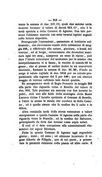 Bullettino delle ordinanze de' commissarj ripartitori de' demanj ex feudali e comunali nelle province dei rr.dd. al di qua del Faro in appendice degli atti eversivi della feudalita