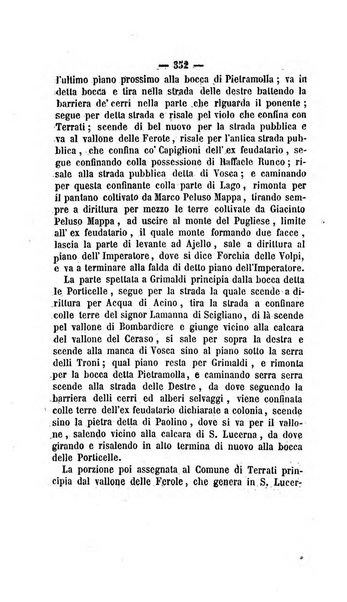 Bullettino delle ordinanze de' commissarj ripartitori de' demanj ex feudali e comunali nelle province dei rr.dd. al di qua del Faro in appendice degli atti eversivi della feudalita