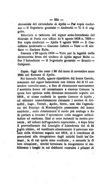 Bullettino delle ordinanze de' commissarj ripartitori de' demanj ex feudali e comunali nelle province dei rr.dd. al di qua del Faro in appendice degli atti eversivi della feudalita