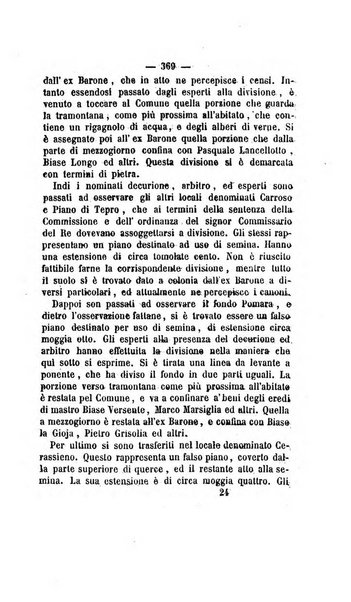 Bullettino delle ordinanze de' commissarj ripartitori de' demanj ex feudali e comunali nelle province dei rr.dd. al di qua del Faro in appendice degli atti eversivi della feudalita