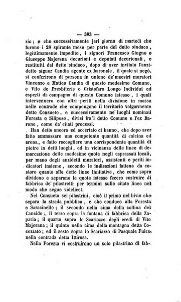 Bullettino delle ordinanze de' commissarj ripartitori de' demanj ex feudali e comunali nelle province dei rr.dd. al di qua del Faro in appendice degli atti eversivi della feudalita