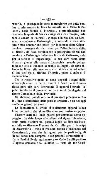 Bullettino delle ordinanze de' commissarj ripartitori de' demanj ex feudali e comunali nelle province dei rr.dd. al di qua del Faro in appendice degli atti eversivi della feudalita