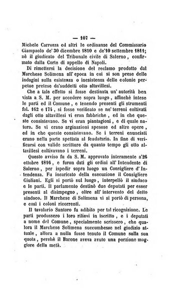 Bullettino delle ordinanze de' commissarj ripartitori de' demanj ex feudali e comunali nelle province dei rr.dd. al di qua del Faro in appendice degli atti eversivi della feudalita