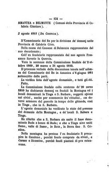 Bullettino delle ordinanze de' commissarj ripartitori de' demanj ex feudali e comunali nelle province dei rr.dd. al di qua del Faro in appendice degli atti eversivi della feudalita