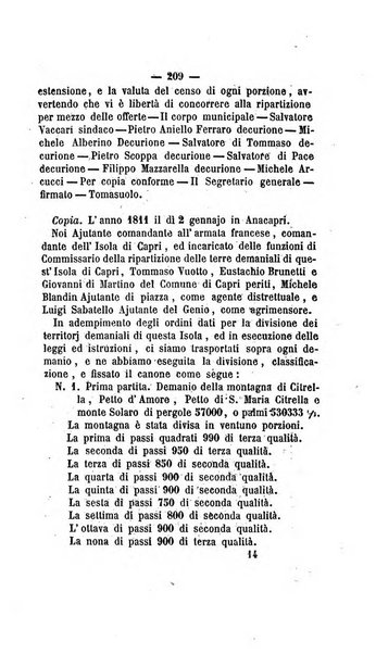 Bullettino delle ordinanze de' commissarj ripartitori de' demanj ex feudali e comunali nelle province dei rr.dd. al di qua del Faro in appendice degli atti eversivi della feudalita