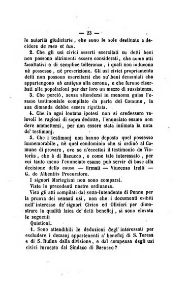 Bullettino delle ordinanze de' commissarj ripartitori de' demanj ex feudali e comunali nelle province dei rr.dd. al di qua del Faro in appendice degli atti eversivi della feudalita