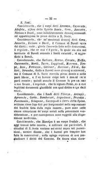 Bullettino delle ordinanze de' commissarj ripartitori de' demanj ex feudali e comunali nelle province dei rr.dd. al di qua del Faro in appendice degli atti eversivi della feudalita