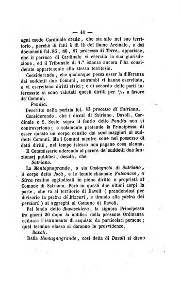 Bullettino delle ordinanze de' commissarj ripartitori de' demanj ex feudali e comunali nelle province dei rr.dd. al di qua del Faro in appendice degli atti eversivi della feudalita