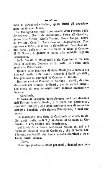 Bullettino delle ordinanze de' commissarj ripartitori de' demanj ex feudali e comunali nelle province dei rr.dd. al di qua del Faro in appendice degli atti eversivi della feudalita