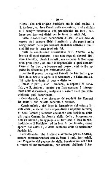 Bullettino delle ordinanze de' commissarj ripartitori de' demanj ex feudali e comunali nelle province dei rr.dd. al di qua del Faro in appendice degli atti eversivi della feudalita