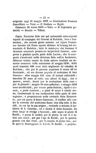 Bullettino delle ordinanze de' commissarj ripartitori de' demanj ex feudali e comunali nelle province dei rr.dd. al di qua del Faro in appendice degli atti eversivi della feudalita